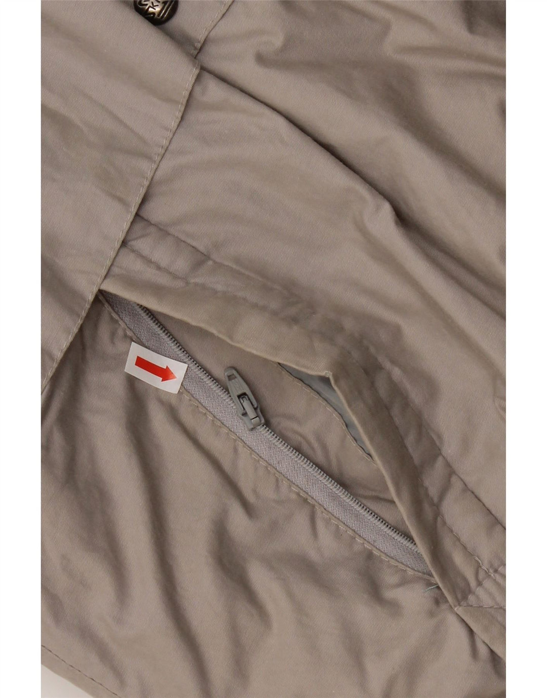 Skila Mens Hooded Padded Jacket EU 50 Large Grey Cotton