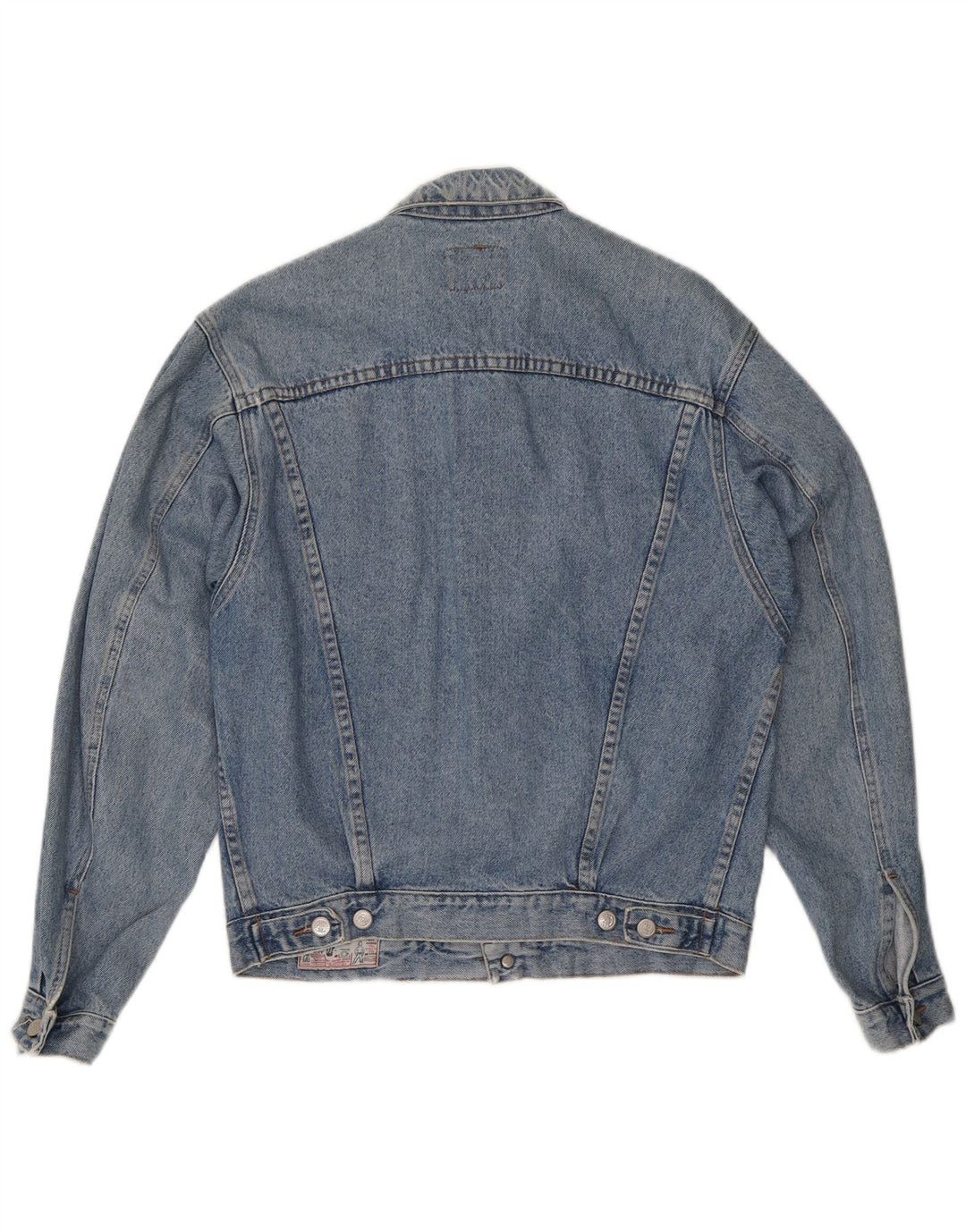 Rifle Mens Denim Jacket UK 36 Small Blue