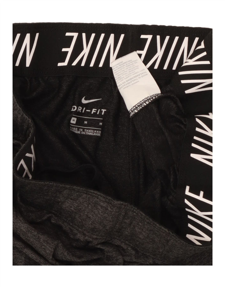 Nike Womens Dri Fit Sport Shorts UK 14 Medium  Grey Polyester