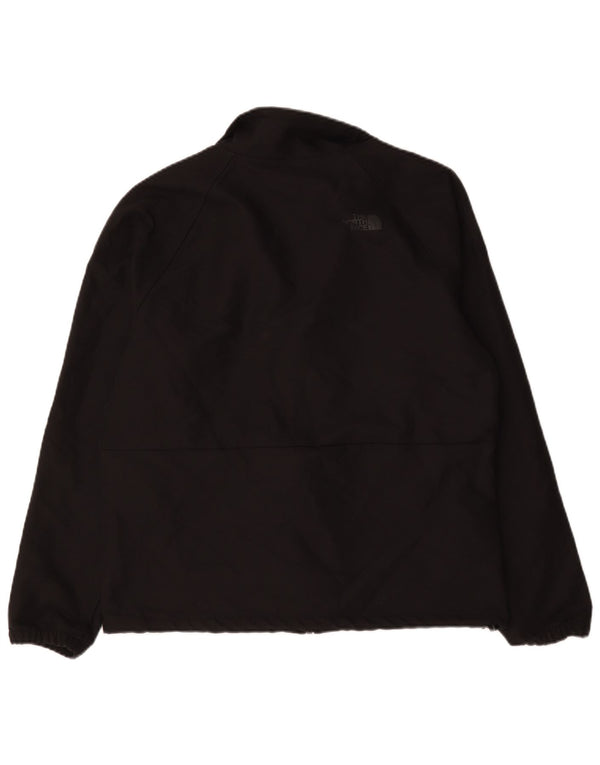 The North Face Mens Tracksuit Top Jacket Large Black Polyester