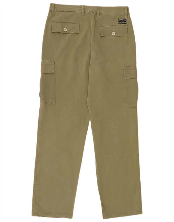 Carrera Mens Straight Cargo Trousers W30 L31 Green