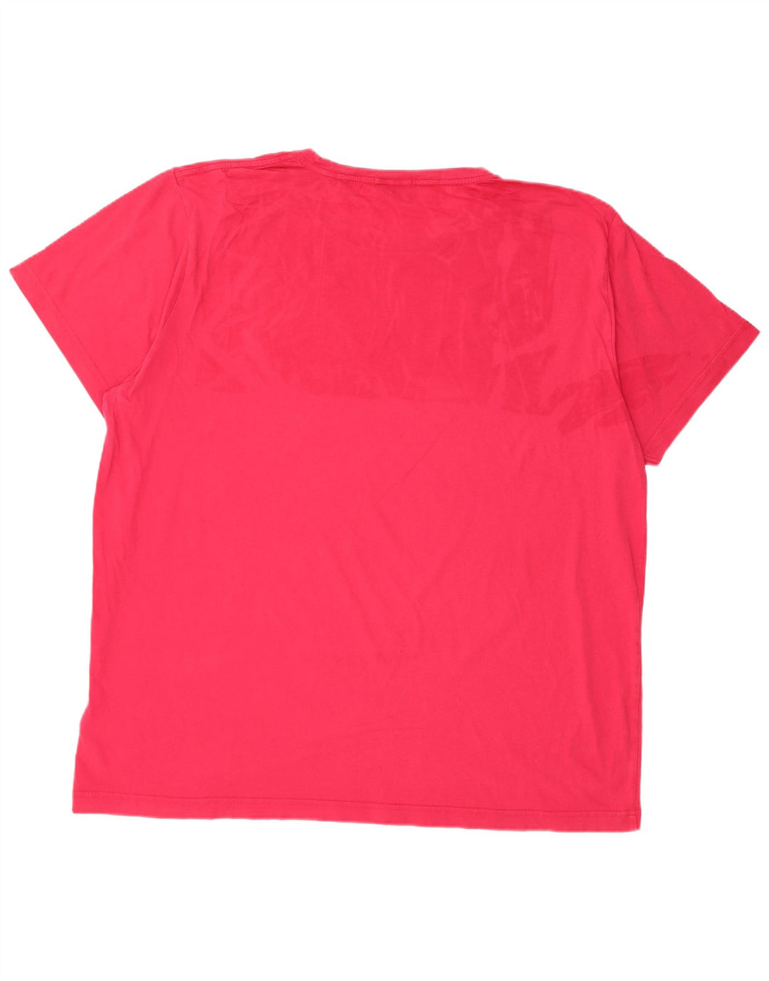 Gant Mens Regular T-Shirt Top 3XL Pink Cotton