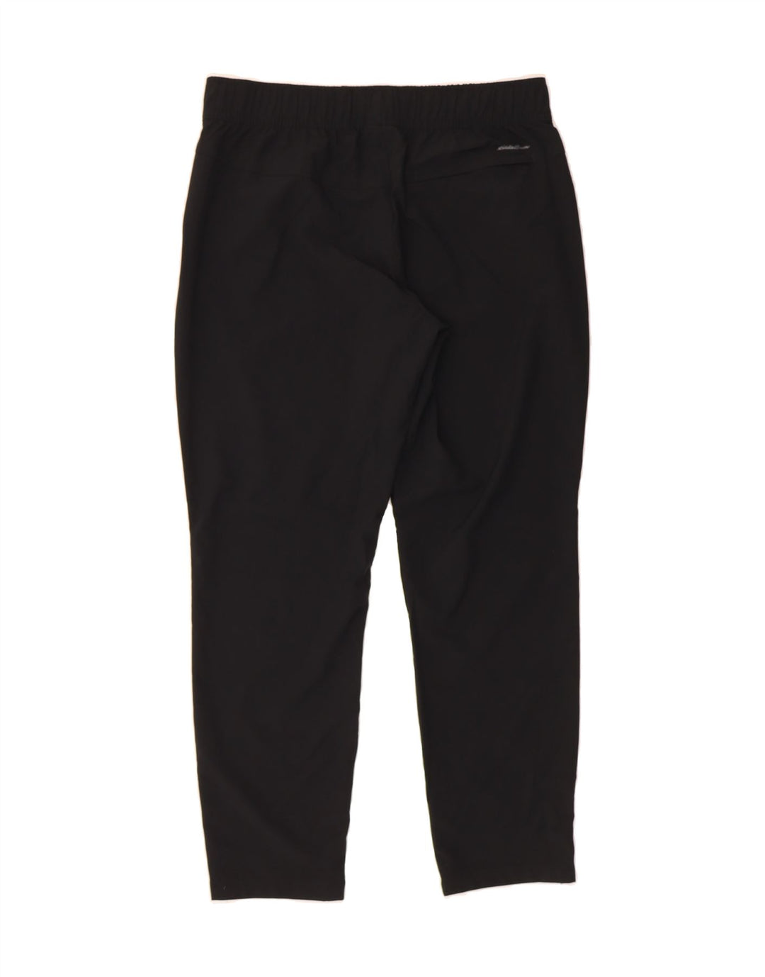 EDDIE BAUER Womens Slim Casual Trousers Medium W30 L29 Black Polyester Vintage Eddie Bauer and Second-Hand Eddie Bauer from Messina Hembry 
