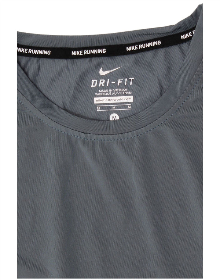 Nike Mens T-Shirt Top Medium Grey