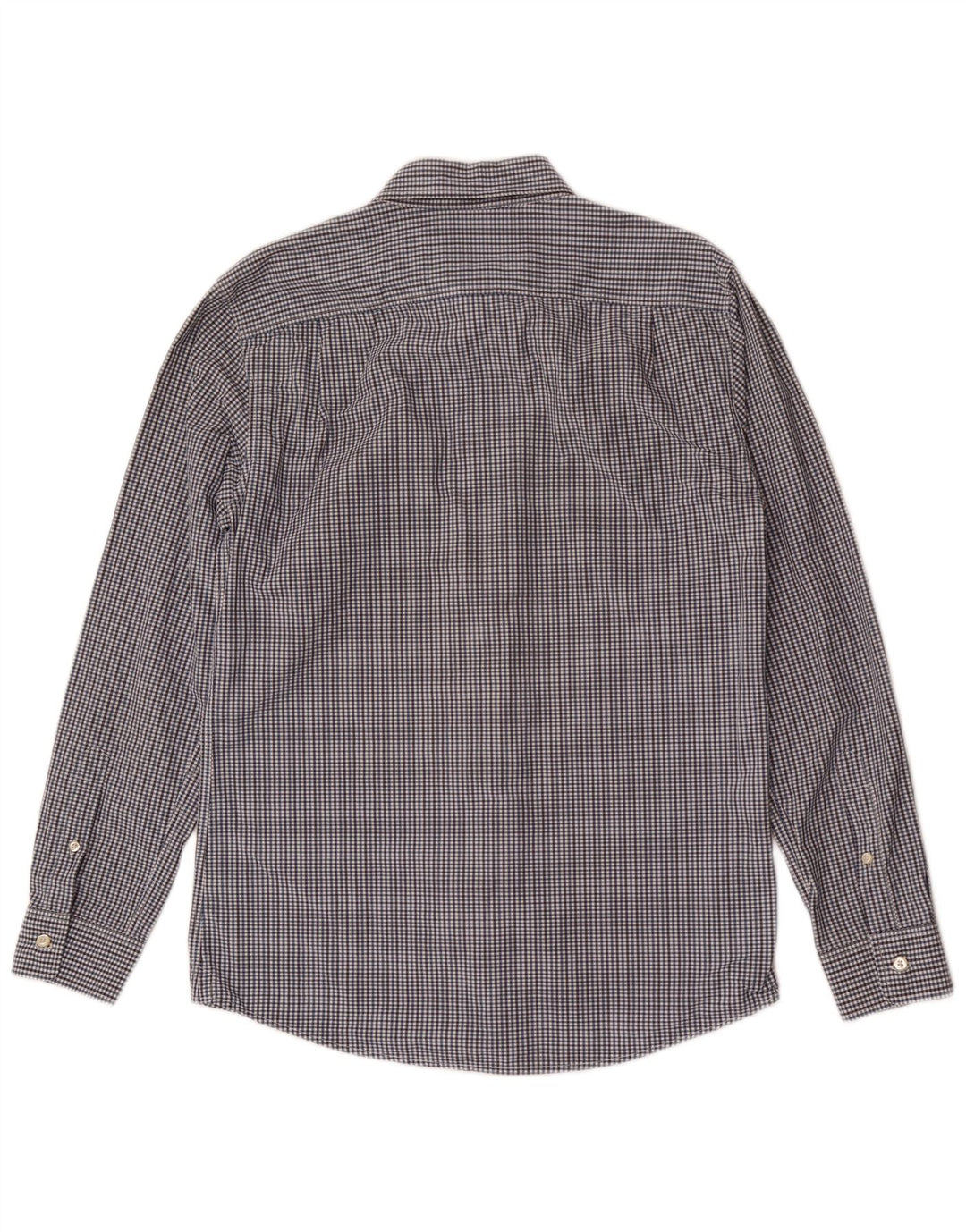 Jack Wills Mens Shirt Medium Blue Gingham Cotton