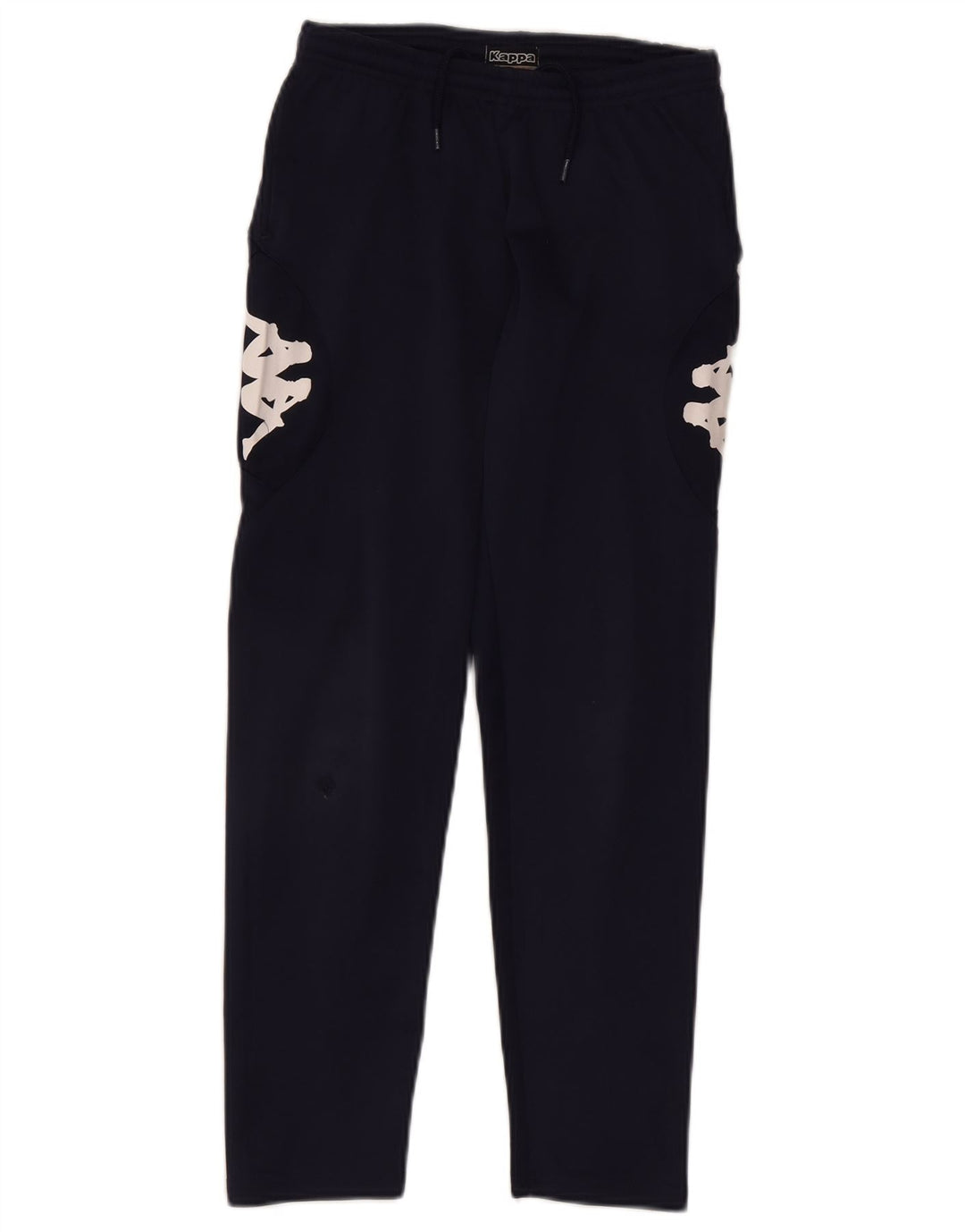 Kappa Boys Graphic Tracksuit Trousers 11-12 Years Navy Blue Polyester