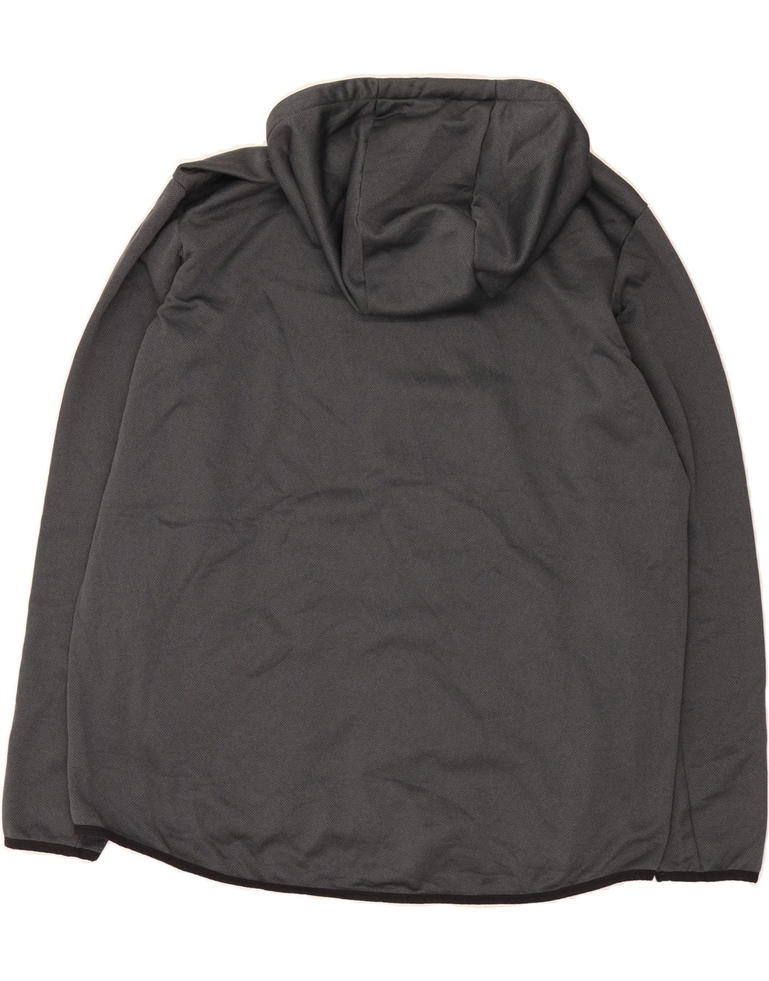 NIKE Mens Dri Fit Zip Hoodie Sweater XL Grey Polyester Vintage Nike and Second-Hand Nike from Messina Hembry 