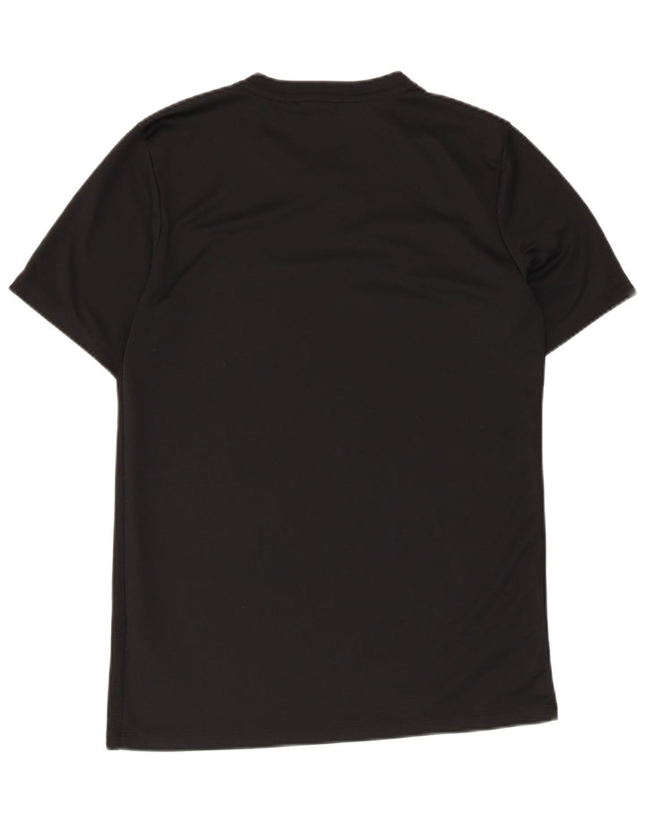 Nike Mens Dri Fit T-Shirt Top Medium Black Polyester