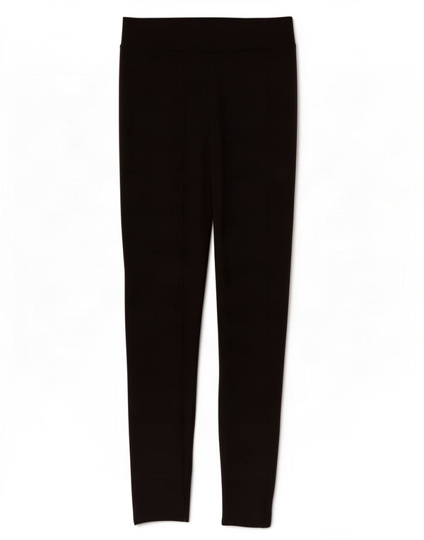 M&Co Womens Leggings UK 12 Medium Black Viscose