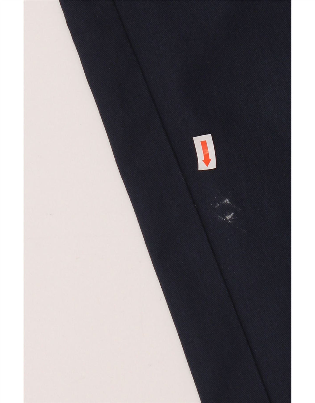 Dickies Mens Slim Straight Casual Trousers W33 L32 Navy Blue Polyester