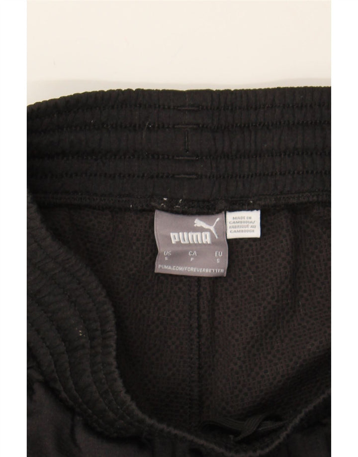 PUMA Mens Sport Shorts Small  Black Polyester Vintage Puma and Second-Hand Puma from Messina Hembry 