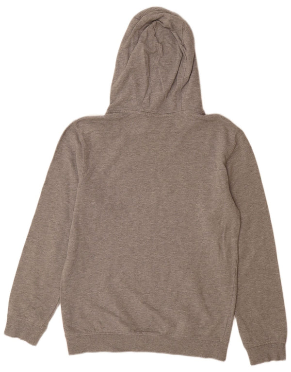 Lotto Mens Hoodie Jumper Medium Grey Cotton