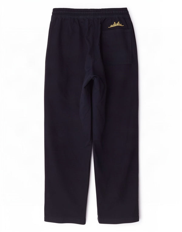 Adidas Mens Straight Chino Trousers Medium W32 L29 Navy Blue Cotton
