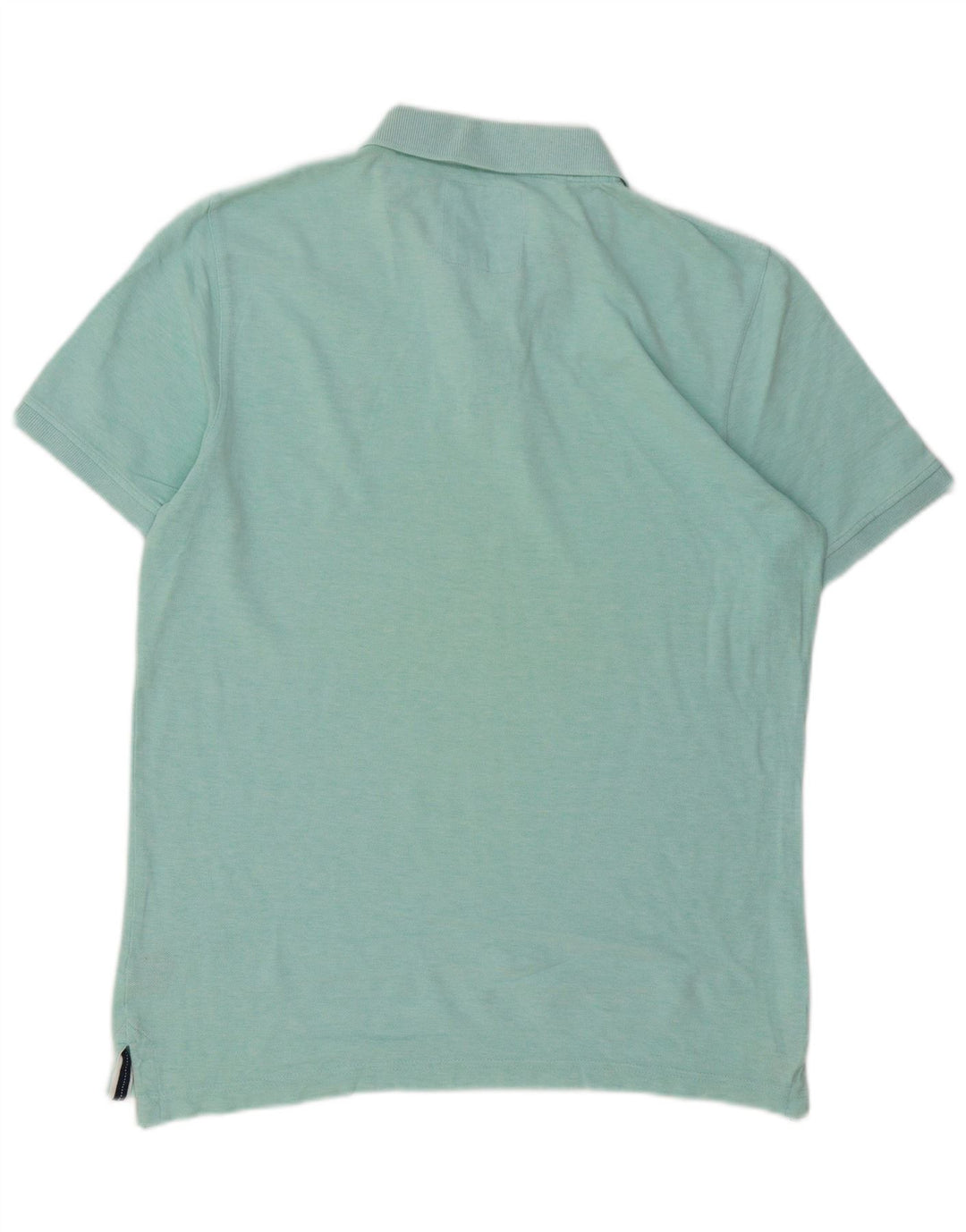 Crew Clothing Mens Polo Shirt Medium Green Cotton