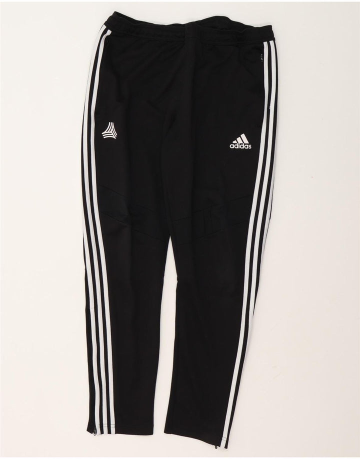 Adidas Mens Tracksuit Trousers Large  Black Polyester