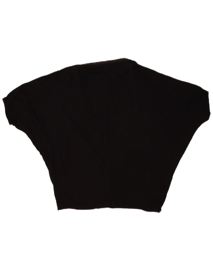 Cos Womens Oversized Blouse Top UK 14 Medium Black Viscose