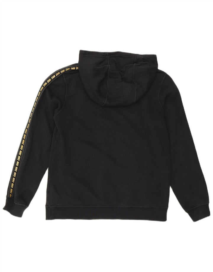 Nike Girls Loose Fit Graphic Full Tracksuit 12-13 Years Large Black Cotton