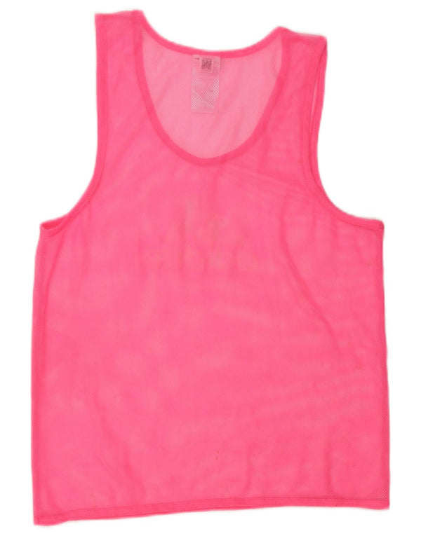 Adidas Womens Graphic Vest Top UK 10 Small Pink Polyester
