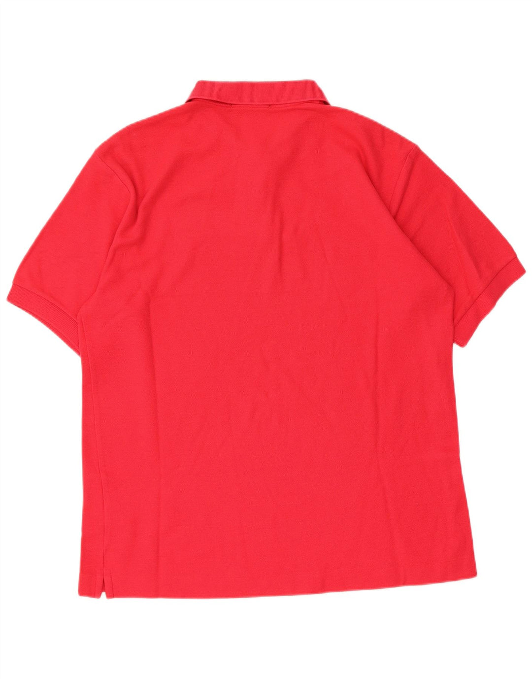 Fila Mens Polo Shirt IT 48 Medium Red Cotton