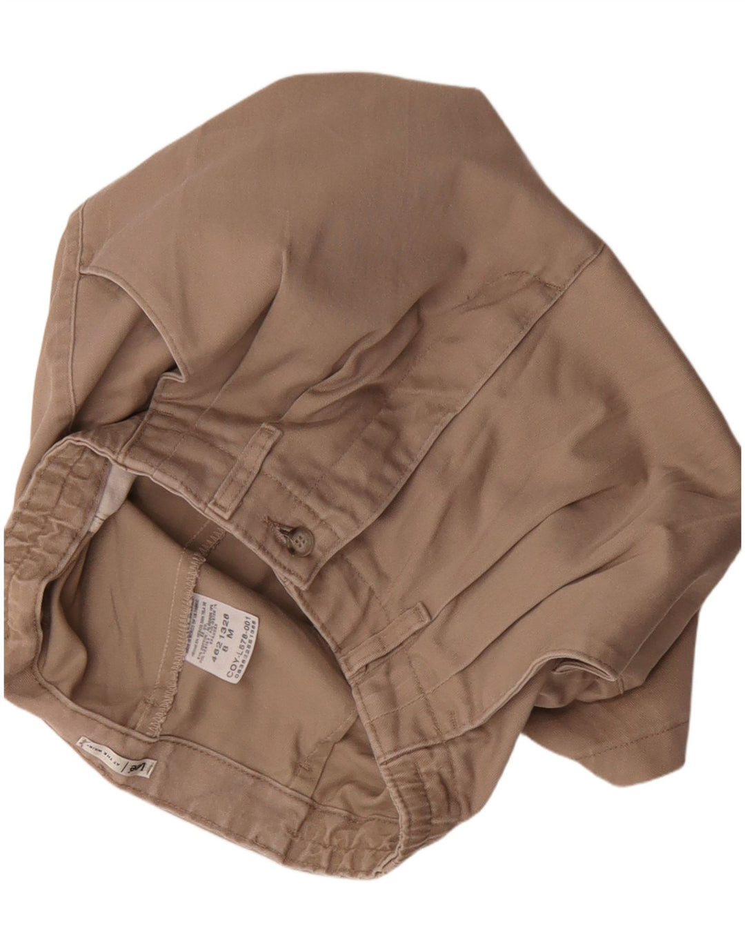 Lee Womens Pegged Chino Shorts US 8 Medium W28  Grey Cotton