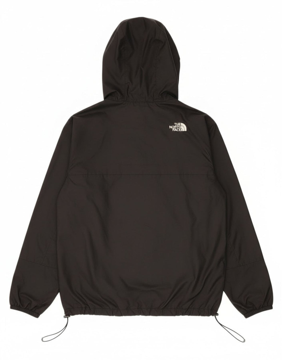 The North Face Mens Hooded Pullover Rain Jacket UK 38 Medium Black