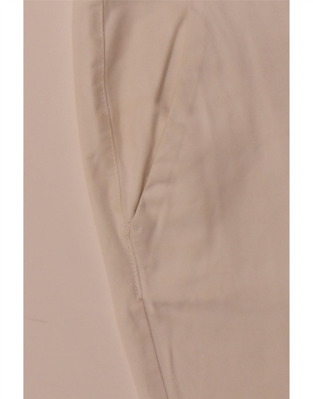 SUPERDRY Womens Slim Chino Trousers UK 12 Medium W32 L29 White Cotton