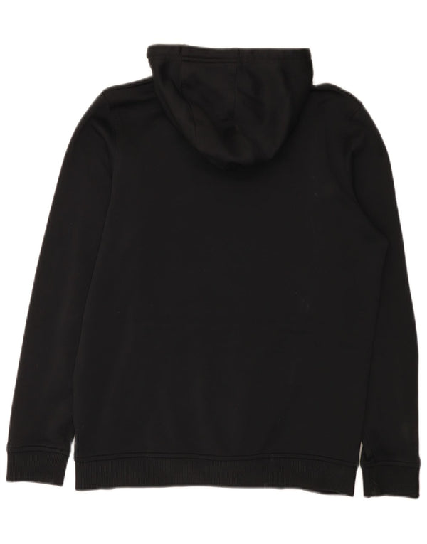 Under Armour Mens Cold Gear Graphic Hoodie Jumper Small Black Polyester