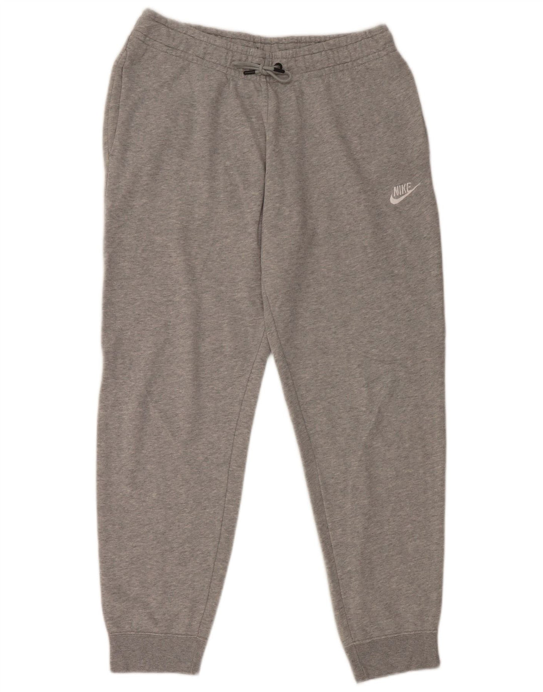 Nike Mens Tracksuit Trousers Joggers Medium Grey Cotton