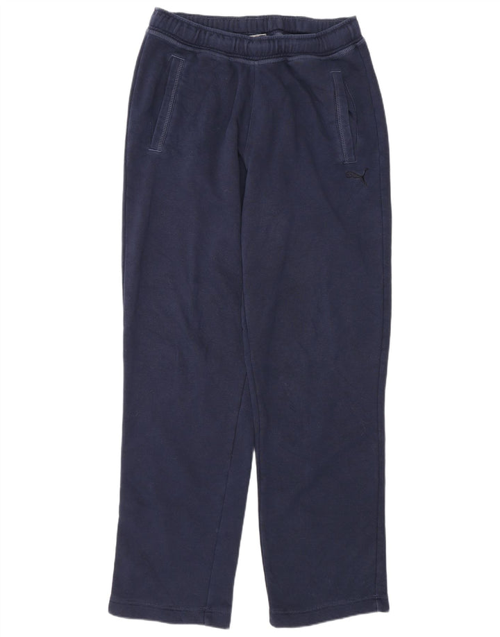 Puma Mens Tracksuit Trousers Medium Navy Blue