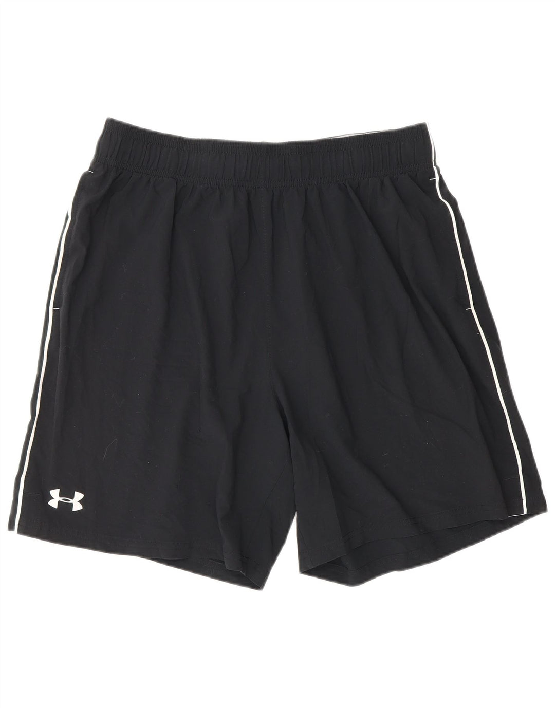 UNDER ARMOUR Mens Heat Gear Graphic Sport Shorts XL  Black Polyester