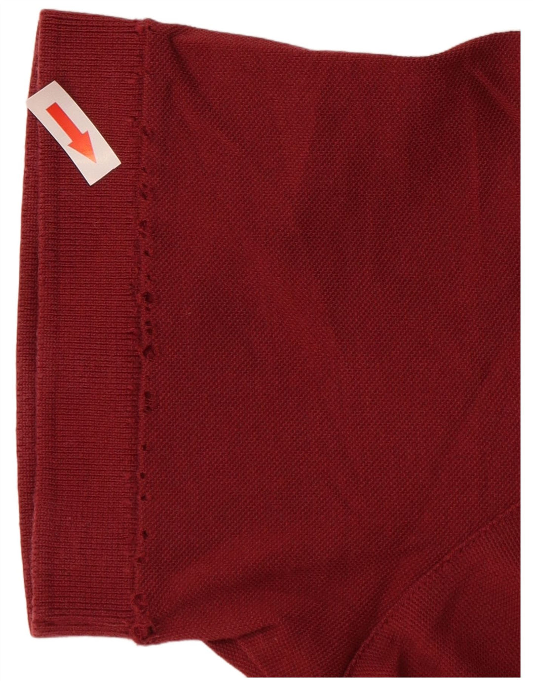 HUGO BOSS Mens Polo Shirt Large Burgundy Cotton