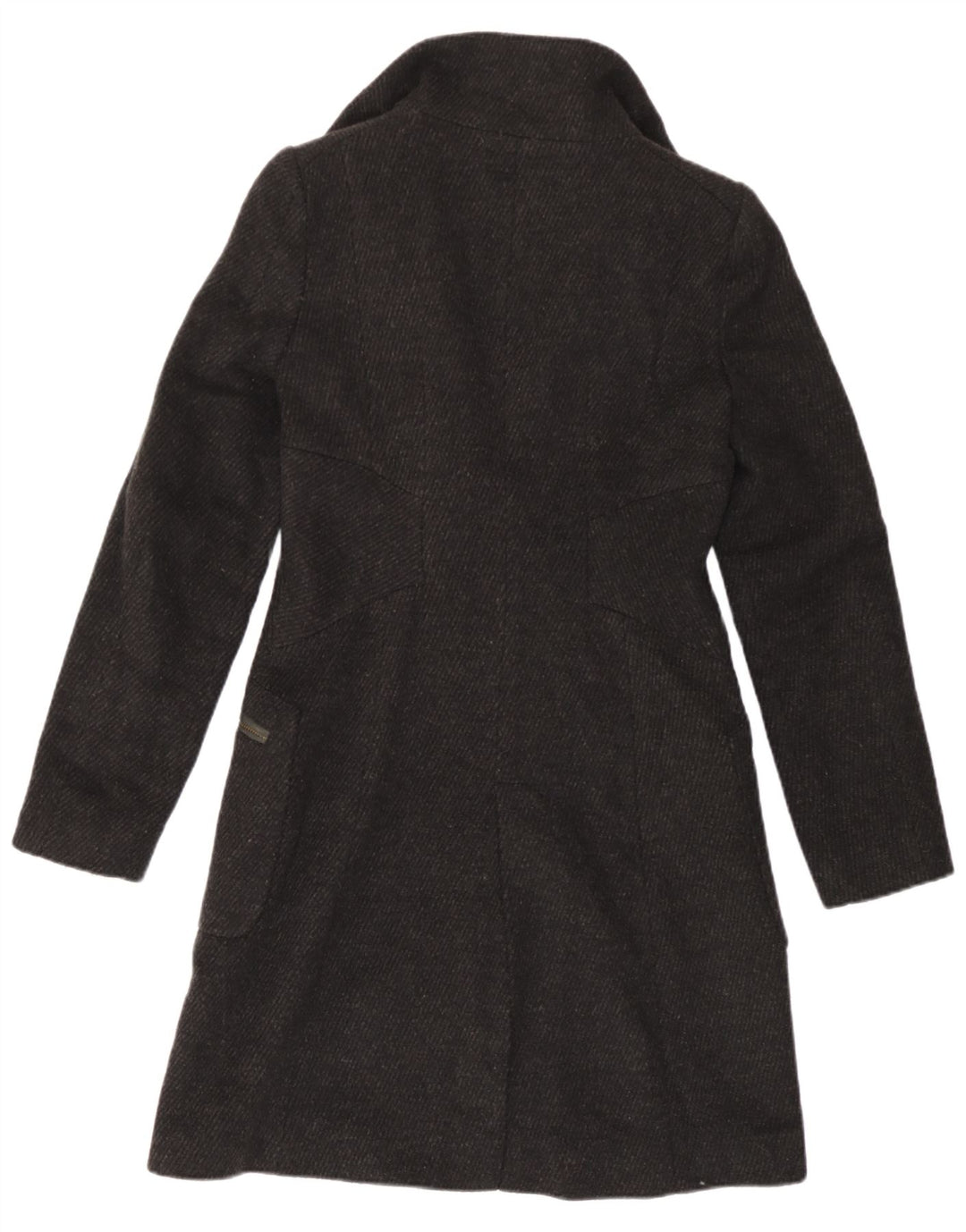 Zara Womens Overcoat UK 10 Small Grey
