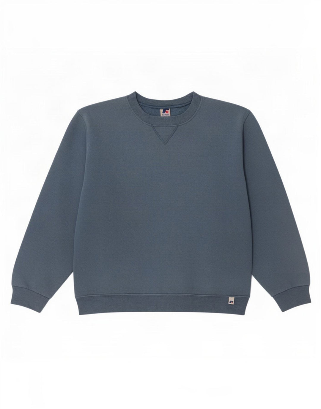 Russell Athletic Mens Sweatshirt Jumper Small Blue Polyester