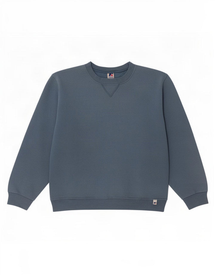 Russell Athletic Mens Sweatshirt Jumper Small Blue Polyester