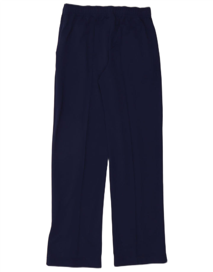 Sergio Tacchini Womens Tracksuit Trousers UK 8 Small  Navy Blue Polyester