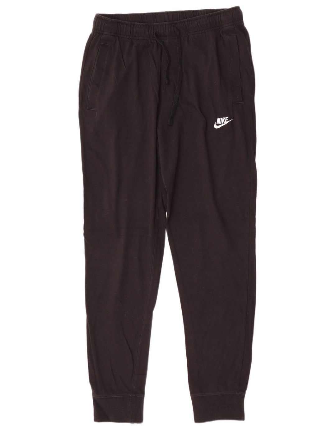 NIKE Mens Tracksuit Trousers Joggers Medium  Black Cotton