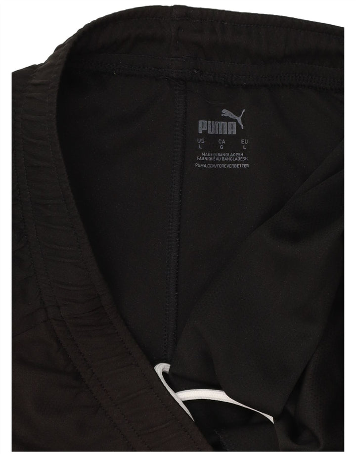 PUMA Mens Sport Shorts Large  Black