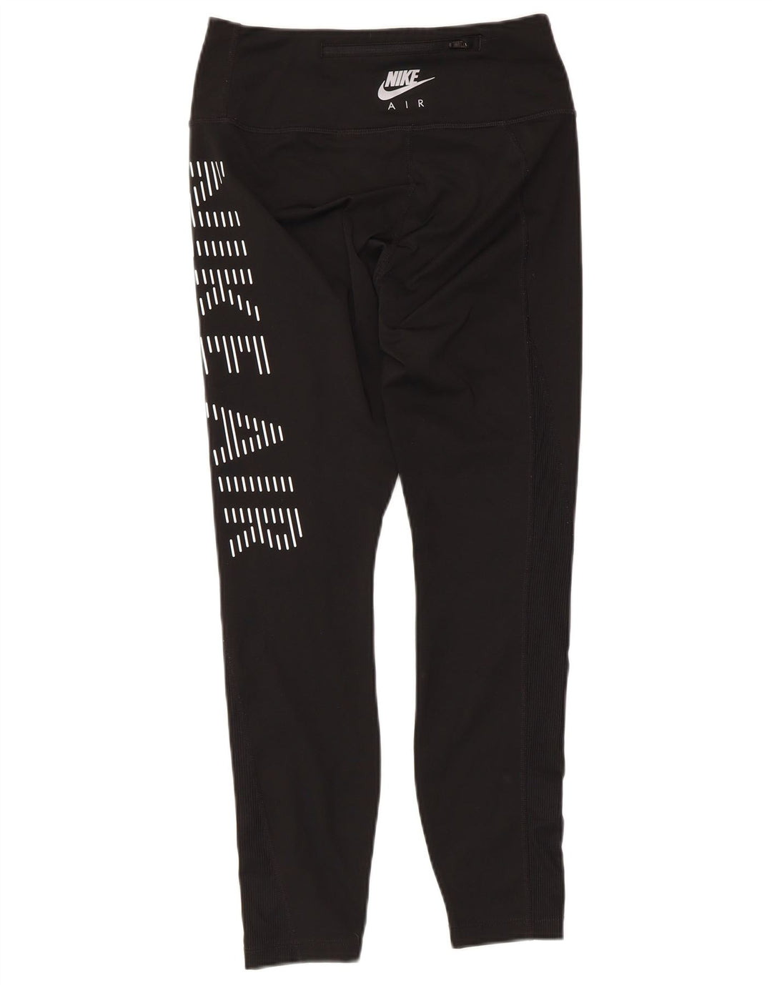 Nike Womens Graphic Leggings UK 8 Small Black Polyester