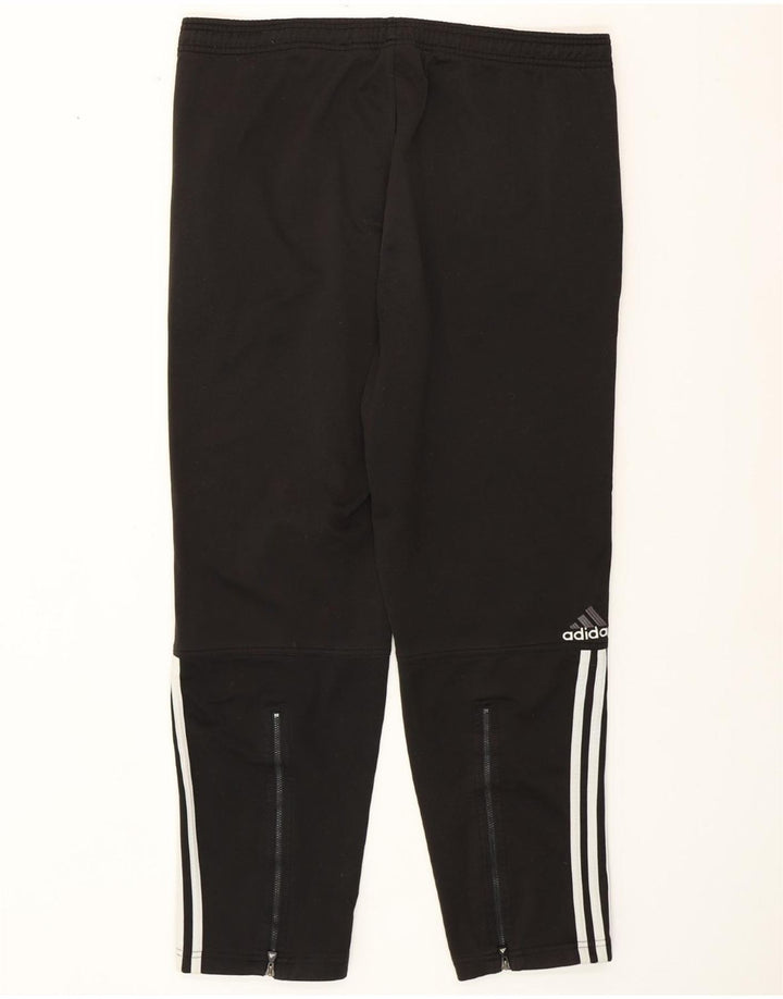 ADIDAS Mens Tracksuit Trousers Large  Black Polyester