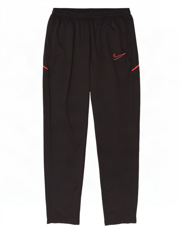 Nike Boys Dri Fit Tracksuit Trousers 13-14 Years XL Black