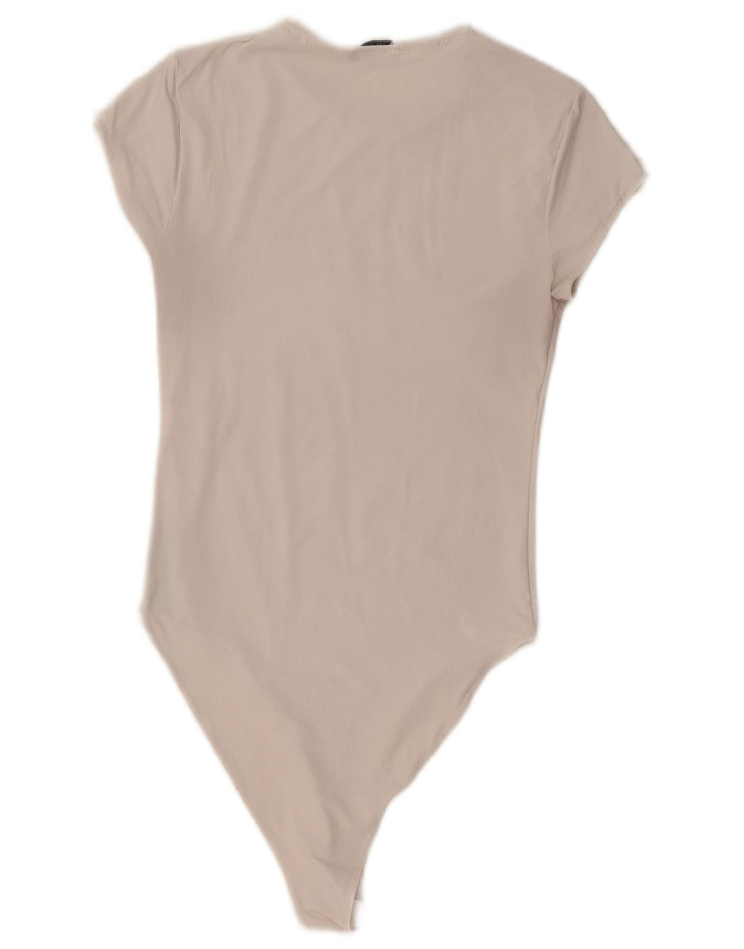 ZARA Womens Bodysuit UK 12 Medium White Polyamide
