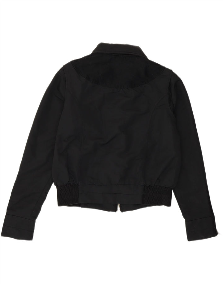 MOSSIMO Womens Utility Jacket UK 18 XL Black Nylon Vintage Mossimo and Second-Hand Mossimo from Messina Hembry 
