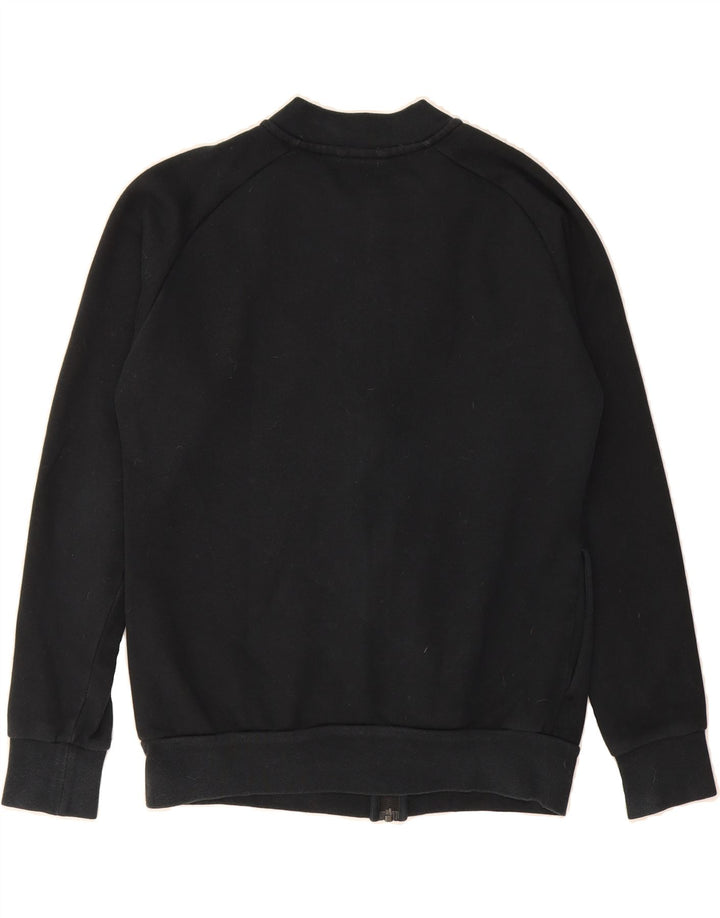 PUMA Womens Graphic Sweatshirt Jumper UK 14 Medium Black Cotton Vintage Puma and Second-Hand Puma from Messina Hembry 