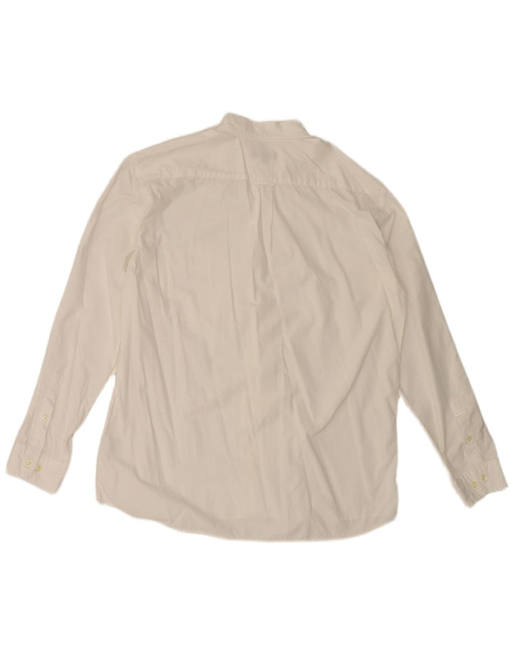 Gant Mens Regular Fit Shirt Large White Cotton