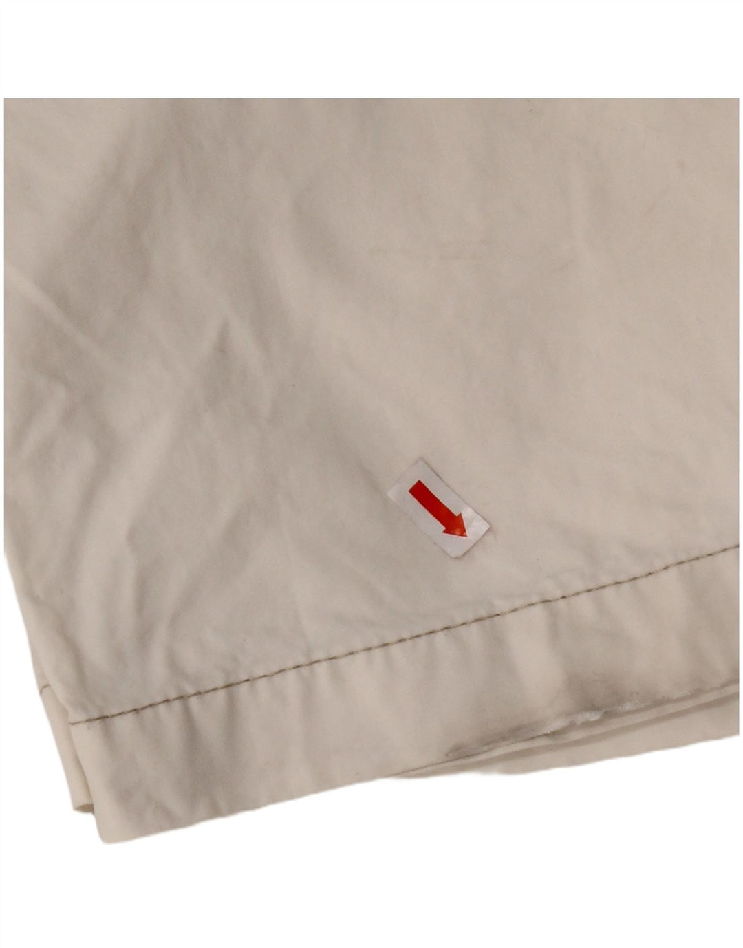 MURPHY & NYE Mens Straight Casual Trousers W33 L32 Off White Cotton