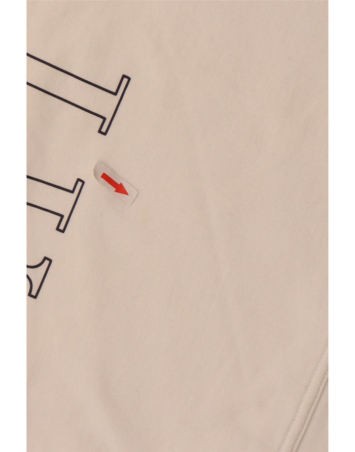 Gap Womens Graphic Oversized Sweatshirt Jumper UK 10 Small White