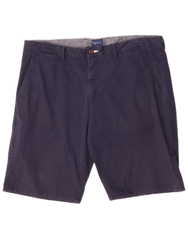 Gant Mens Chino Shorts W36 Large Navy Blue