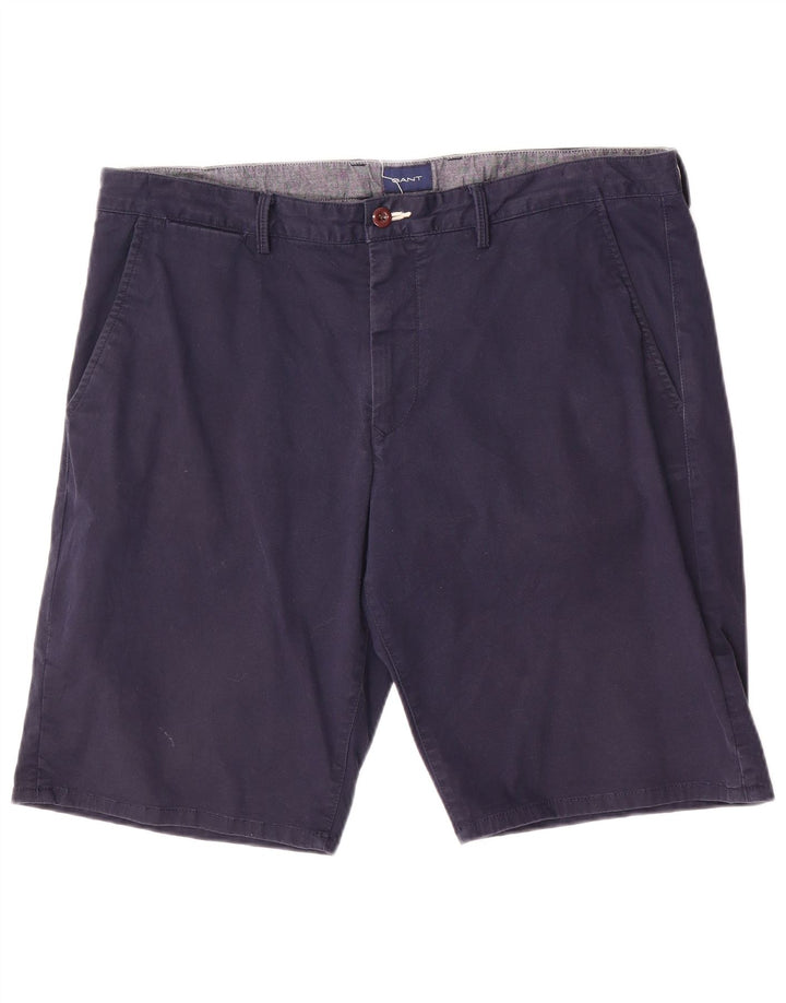 Gant Mens Chino Shorts W36 Large Navy Blue