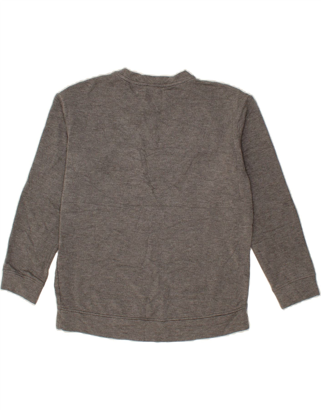 ORVIS Womens Oversized Sweatshirt Jumper UK 6 XS Grey Modal Vintage Orvis and Second-Hand Orvis from Messina Hembry 