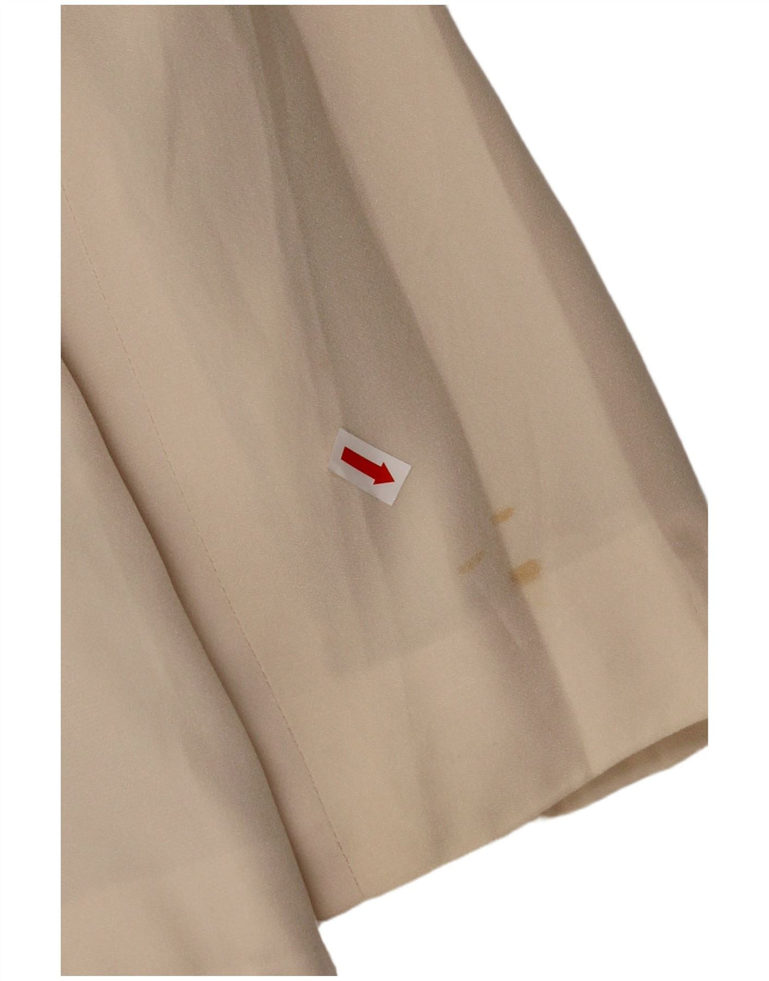 LUISA SPAGNOLI Womens 3 Button Blazer Jacket IT 42 Medium Beige Acetate